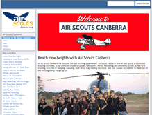 Tablet Screenshot of airscouts.com.au